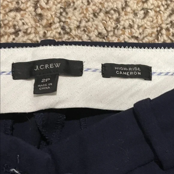 J. Crew Midnight Blue High-Rise Pants - Picture 5 of 5